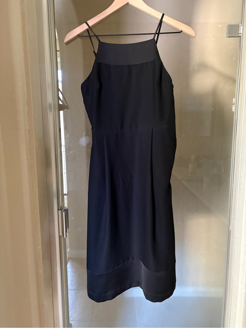 Banana Republic Classic Black Midi Dress